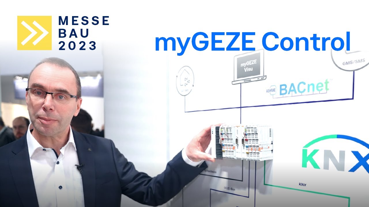 #Gebäudeautomation: #GEZExperte Jürgen Keller stellt die Connectivity-Lösung myGEZE Control vor